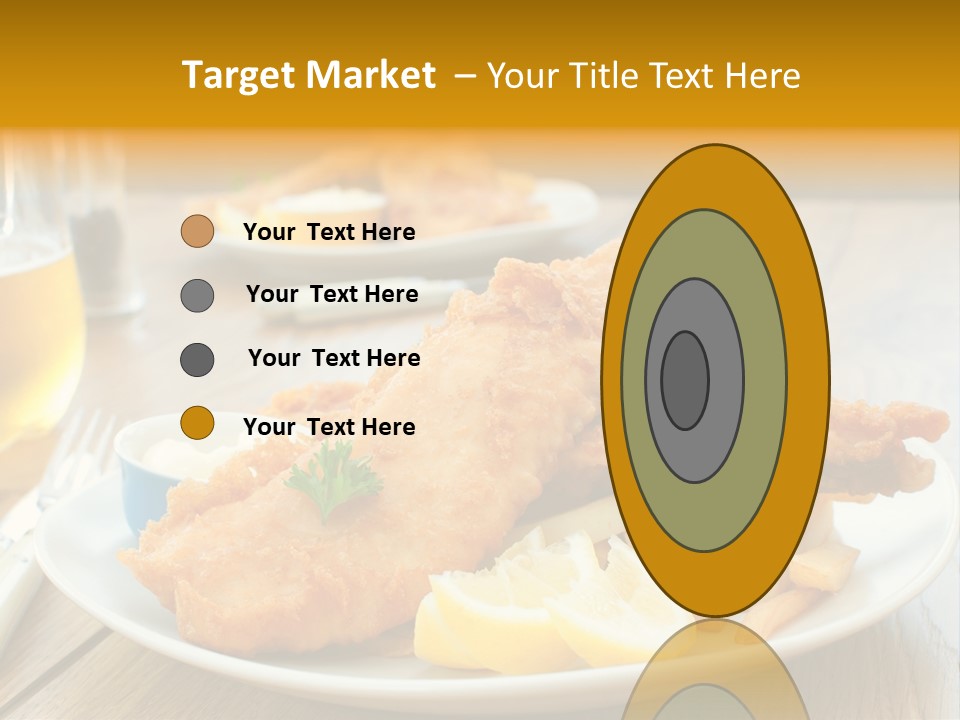 Cod Potato Seafood PowerPoint Template