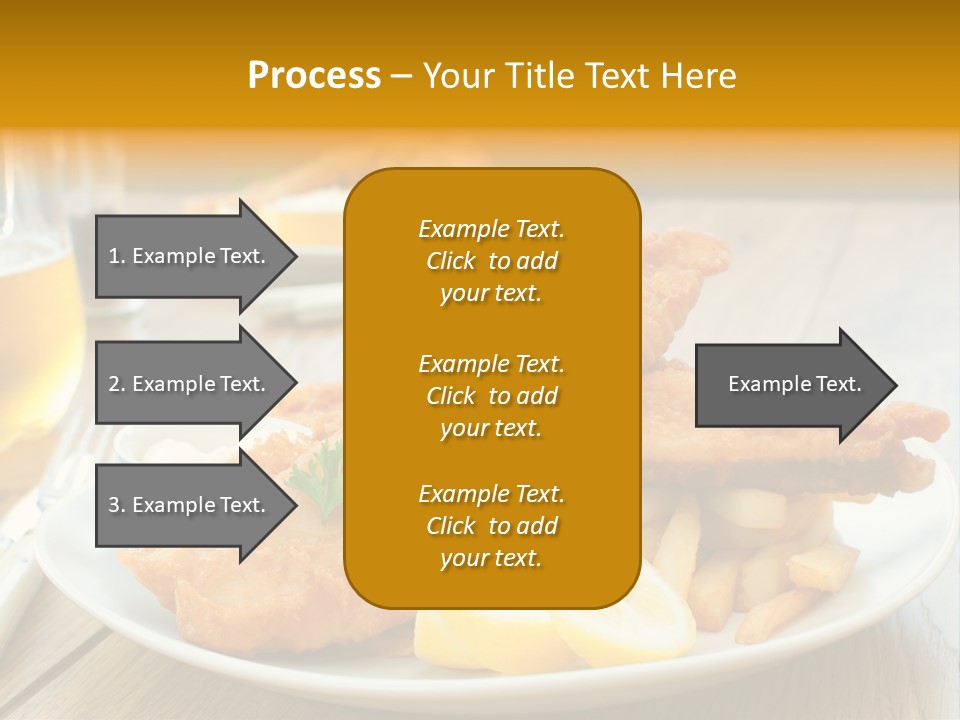 Cod Potato Seafood PowerPoint Template
