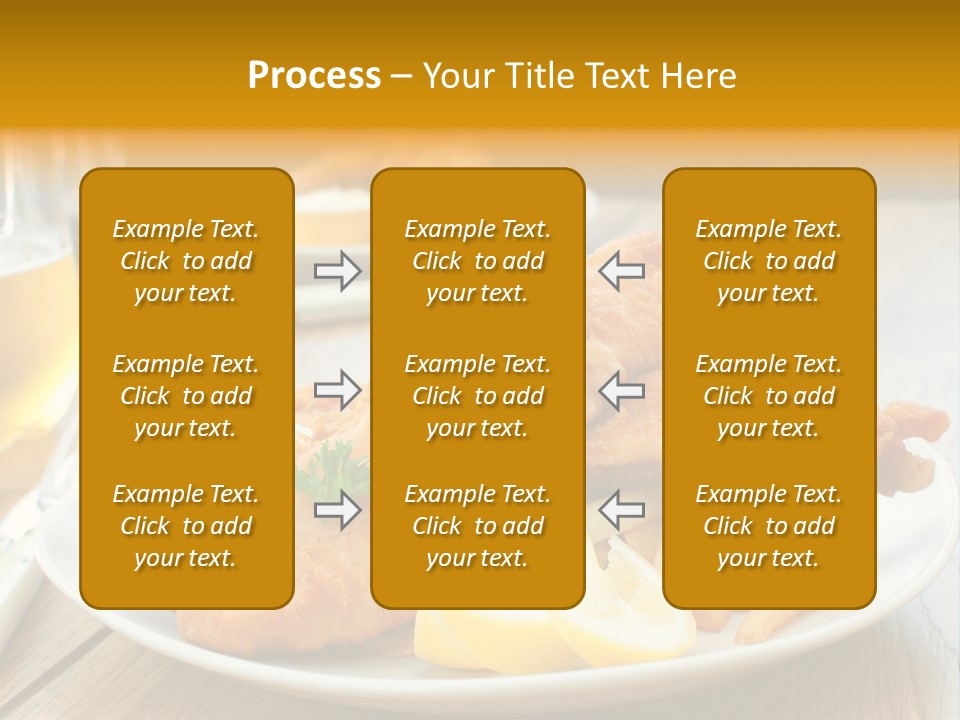 Cod Potato Seafood PowerPoint Template