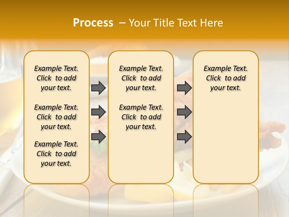 Cod Potato Seafood PowerPoint Template