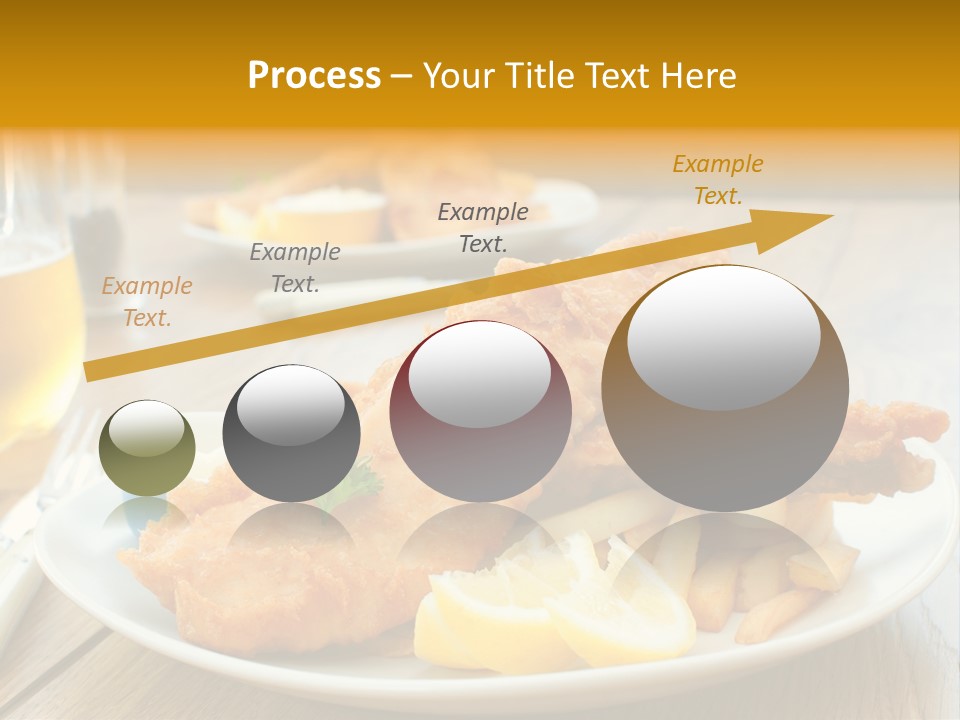 Cod Potato Seafood PowerPoint Template