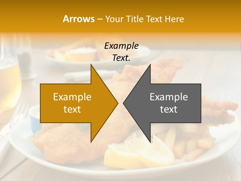 Cod Potato Seafood PowerPoint Template