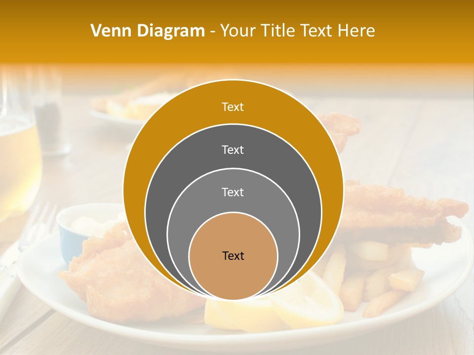 Cod Potato Seafood PowerPoint Template