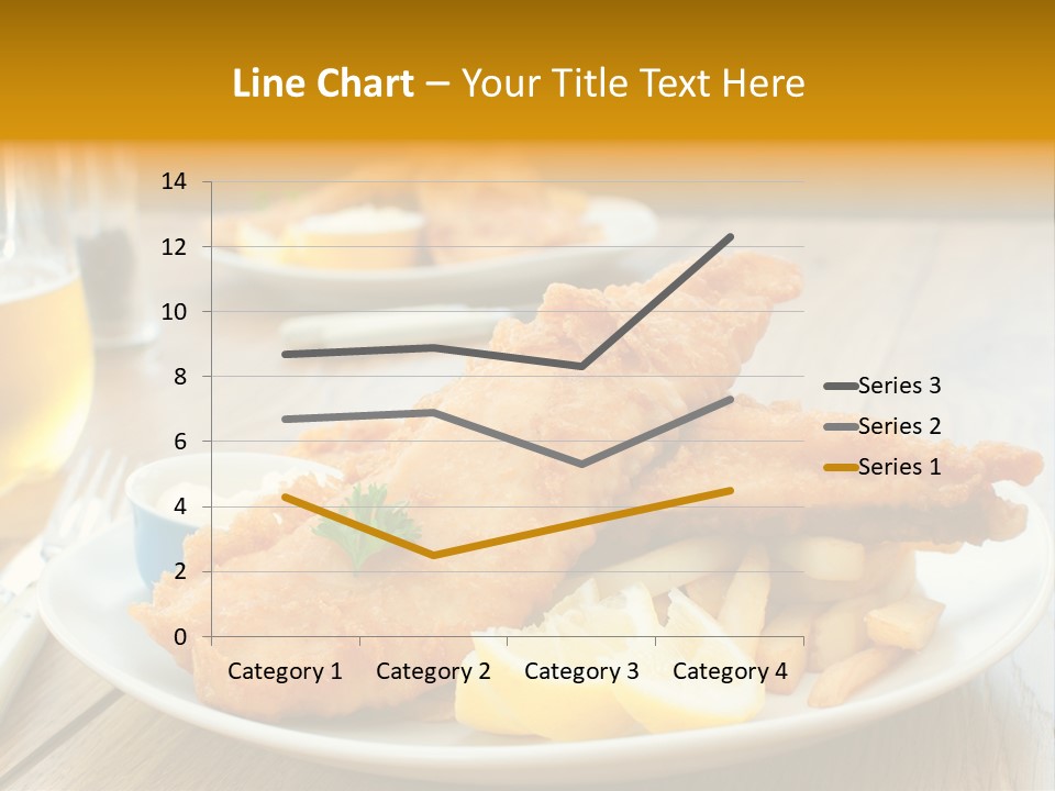Cod Potato Seafood PowerPoint Template