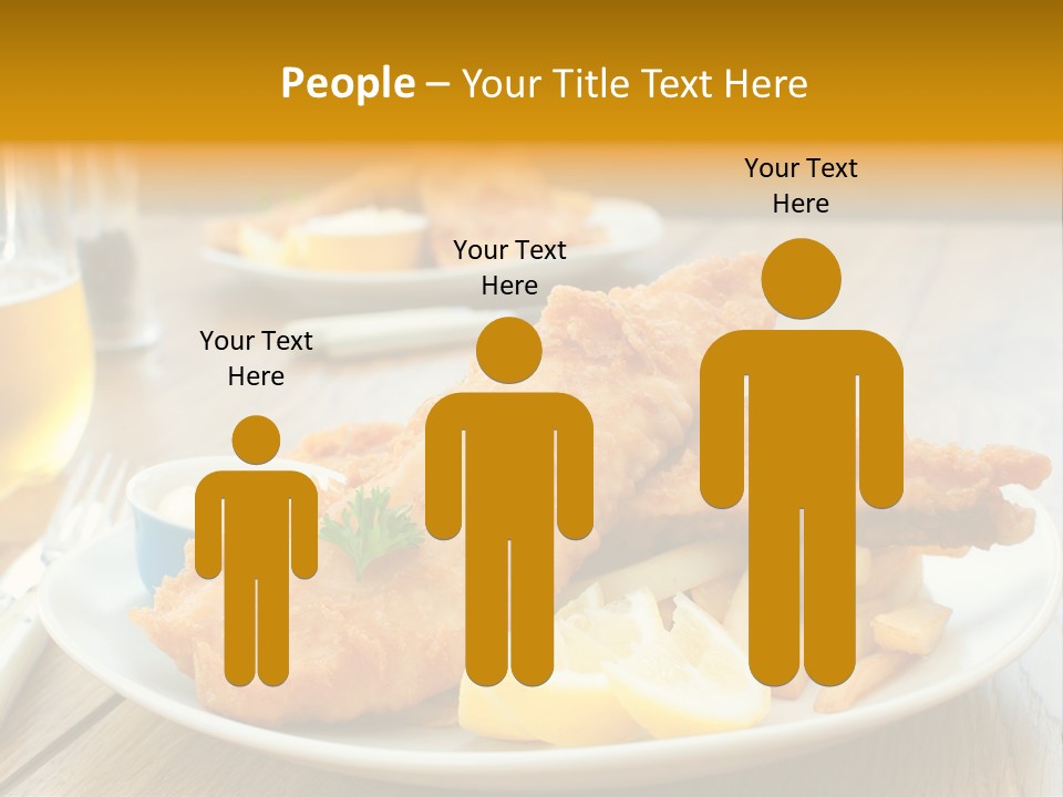 Cod Potato Seafood PowerPoint Template