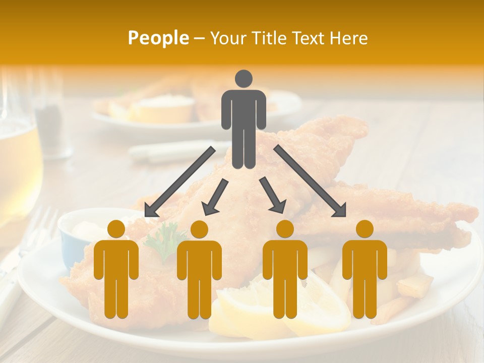 Cod Potato Seafood PowerPoint Template