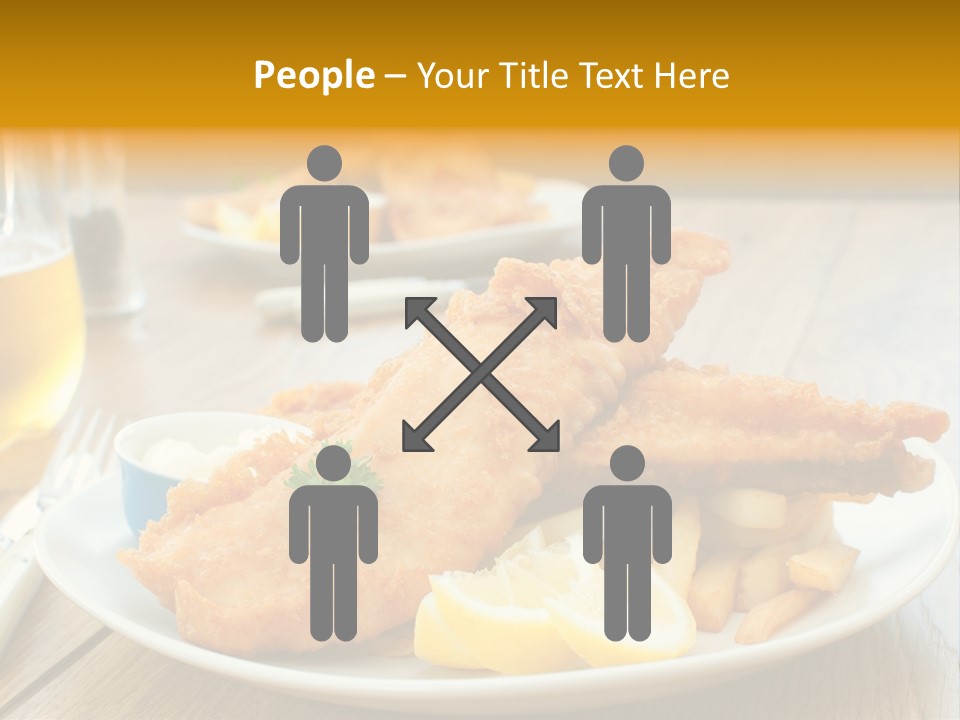 Cod Potato Seafood PowerPoint Template