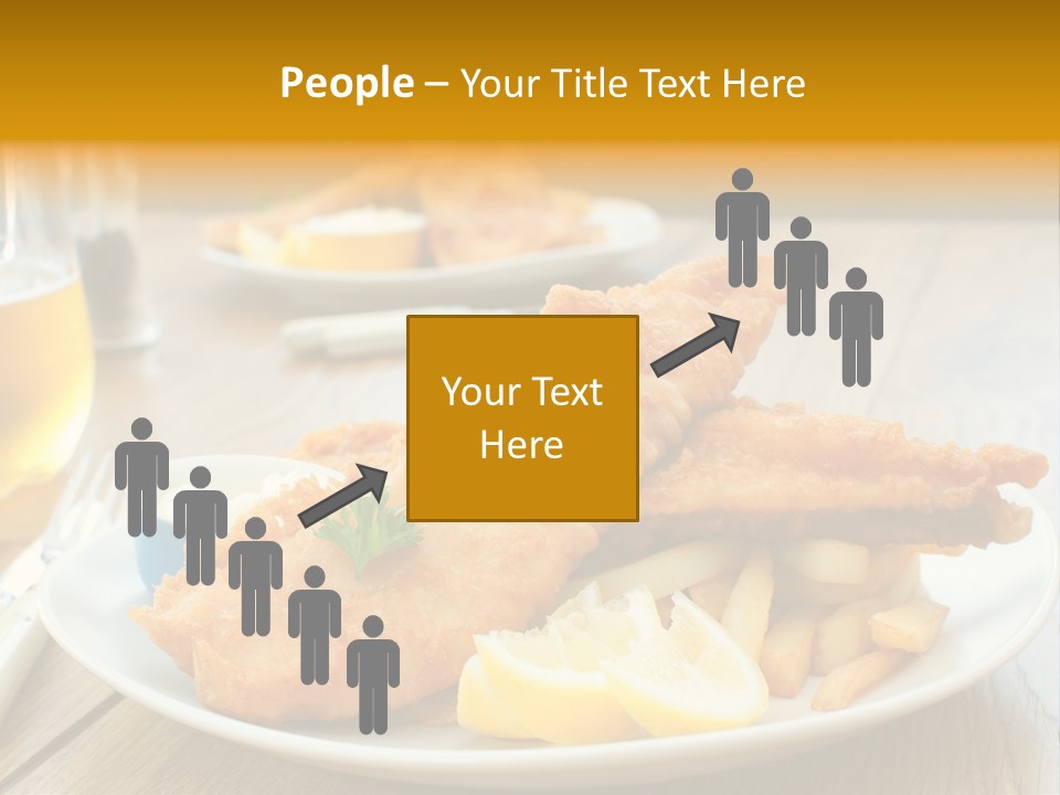 Cod Potato Seafood PowerPoint Template