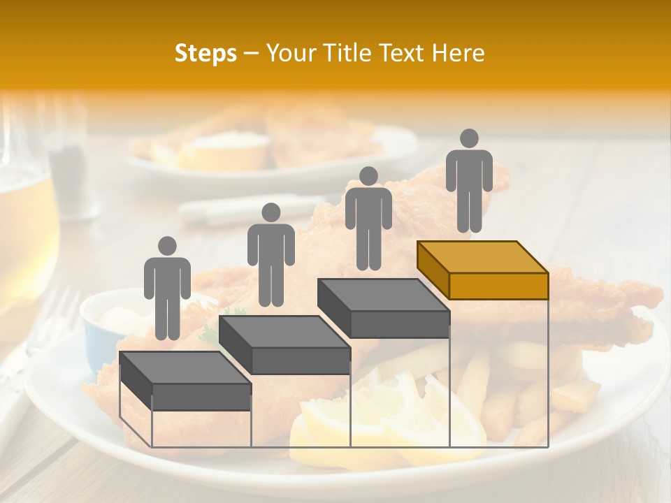 Cod Potato Seafood PowerPoint Template