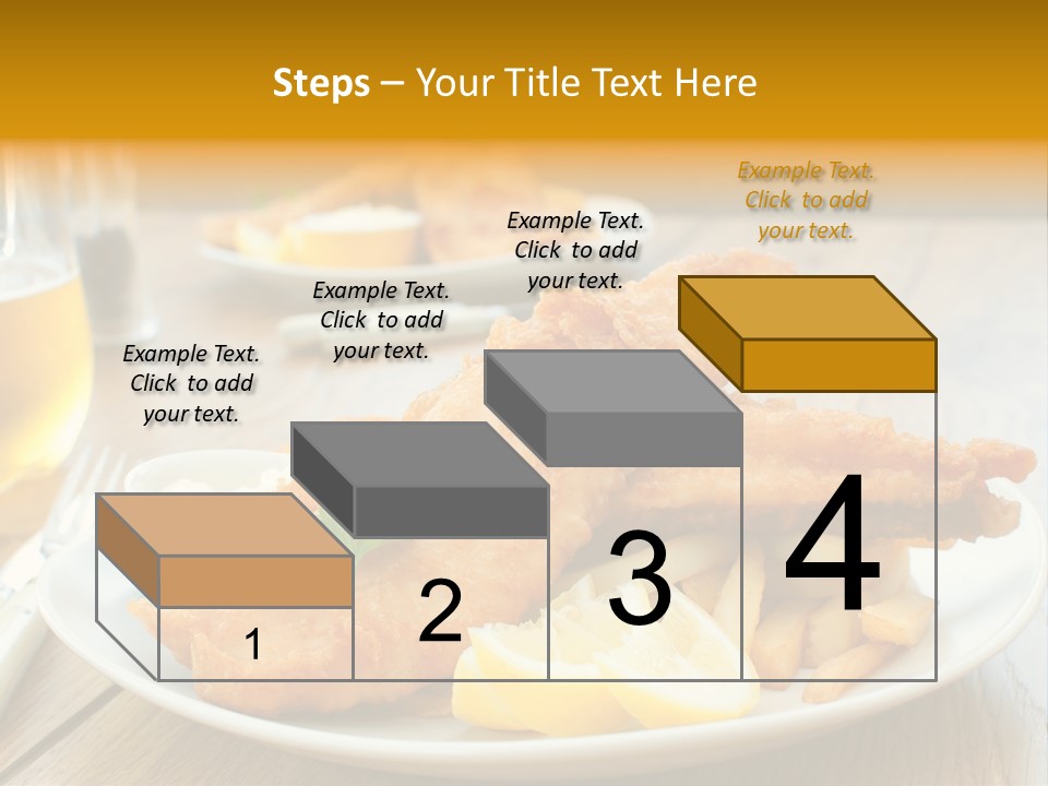 Cod Potato Seafood PowerPoint Template