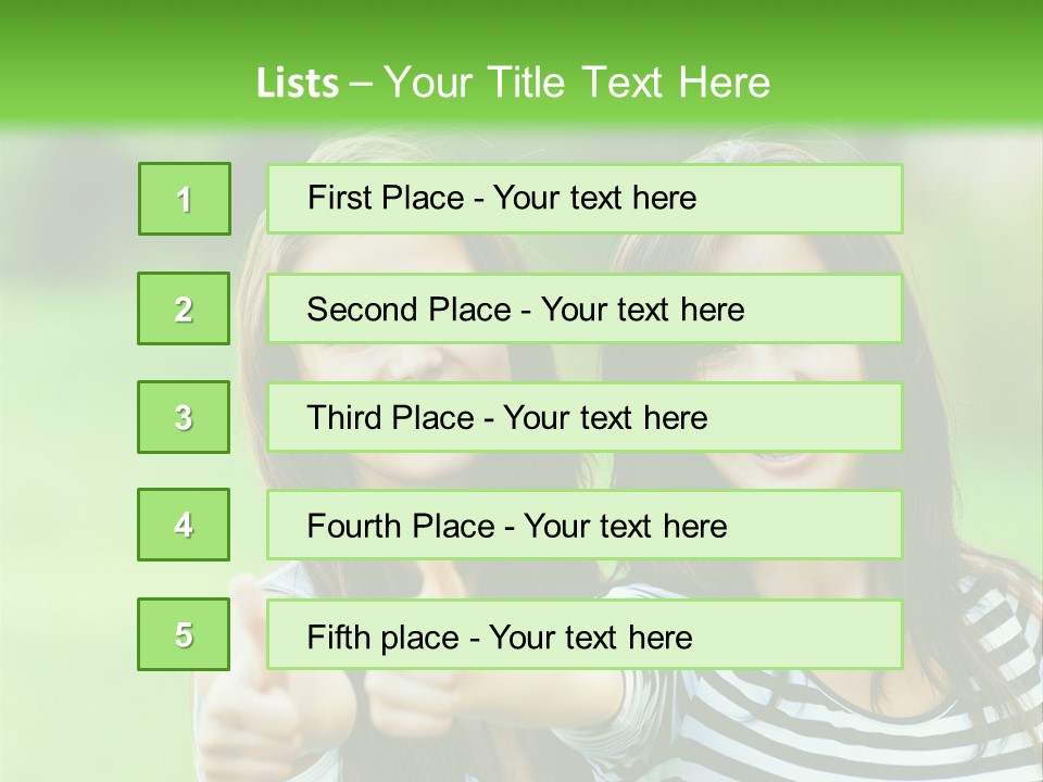 Outdoors Rest Adult PowerPoint Template