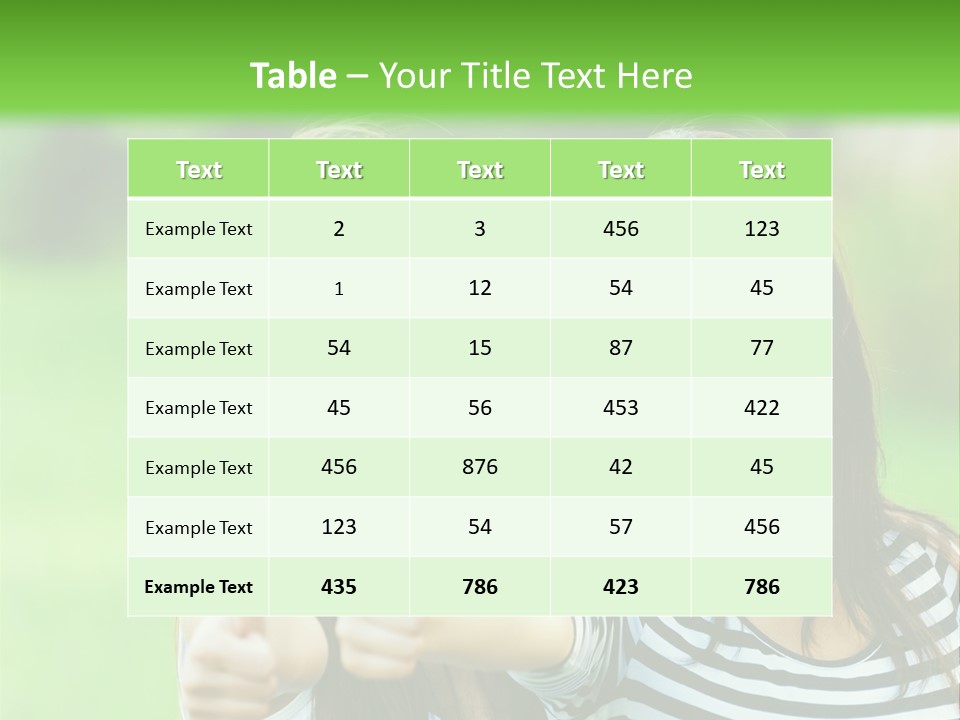 Outdoors Rest Adult PowerPoint Template