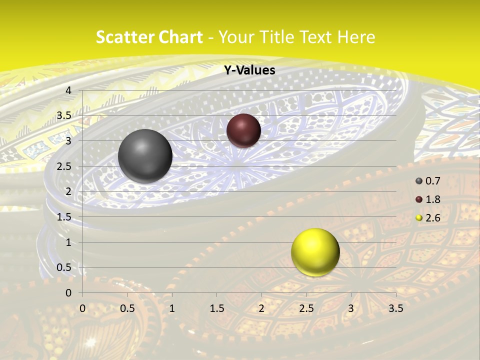 Decoration Plate Cup PowerPoint Template