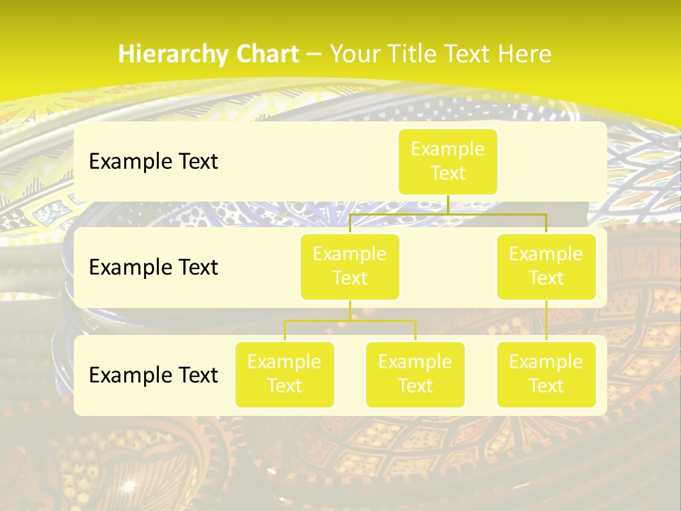Decoration Plate Cup PowerPoint Template