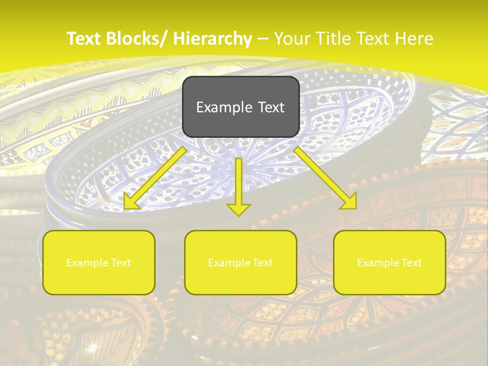 Decoration Plate Cup PowerPoint Template