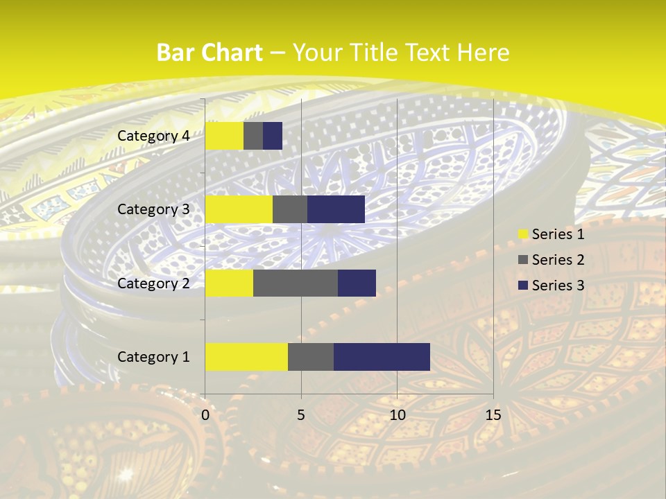 Decoration Plate Cup PowerPoint Template