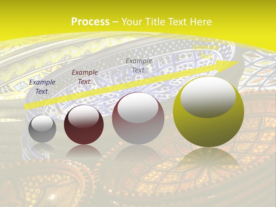 Decoration Plate Cup PowerPoint Template