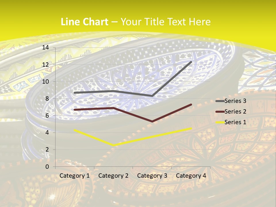 Decoration Plate Cup PowerPoint Template