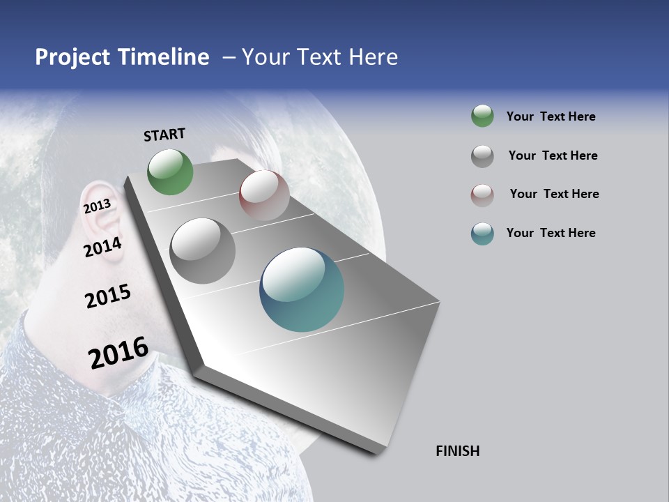 Nobody Nighttime Cratering PowerPoint Template
