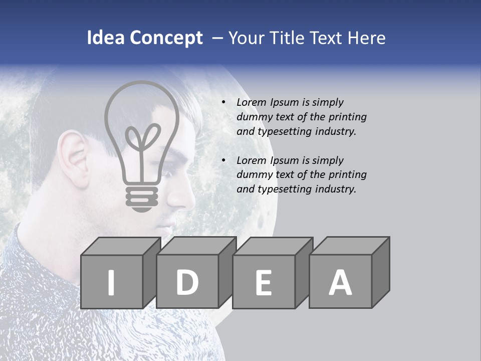 Nobody Nighttime Cratering PowerPoint Template