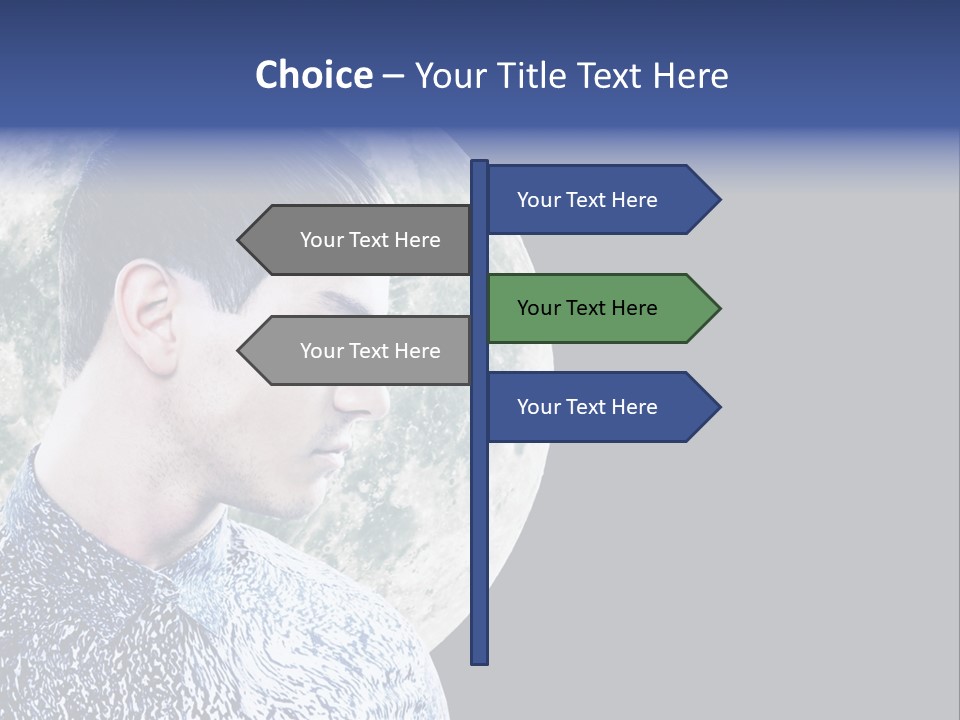 Nobody Nighttime Cratering PowerPoint Template