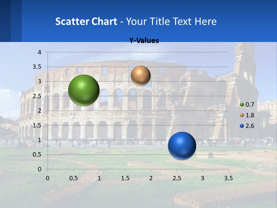 Brick Stadium Exterior PowerPoint Template