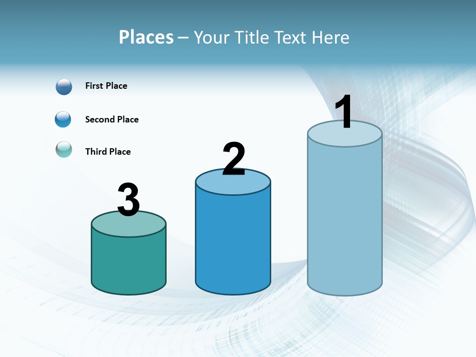 Shape Wave Light PowerPoint Template