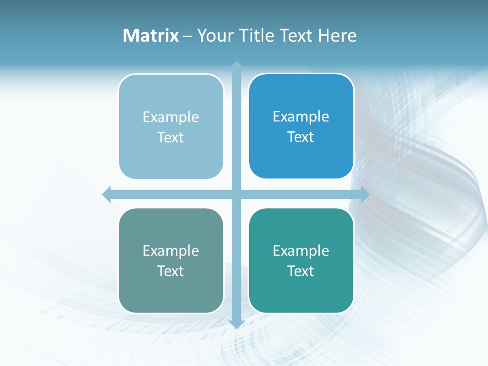 Shape Wave Light PowerPoint Template