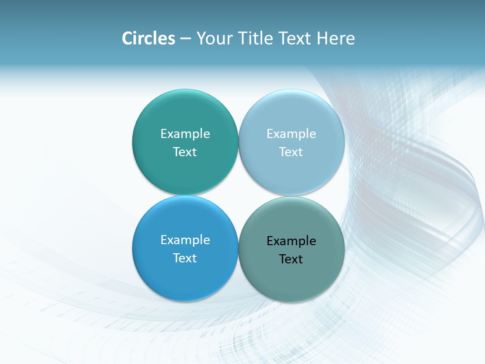 Shape Wave Light PowerPoint Template