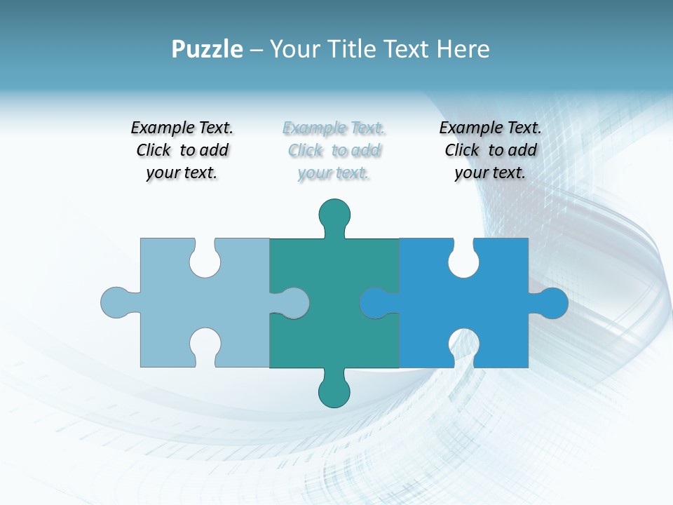 Shape Wave Light PowerPoint Template