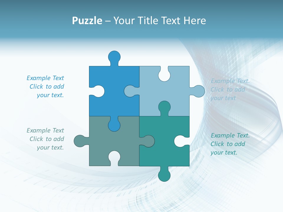 Shape Wave Light PowerPoint Template