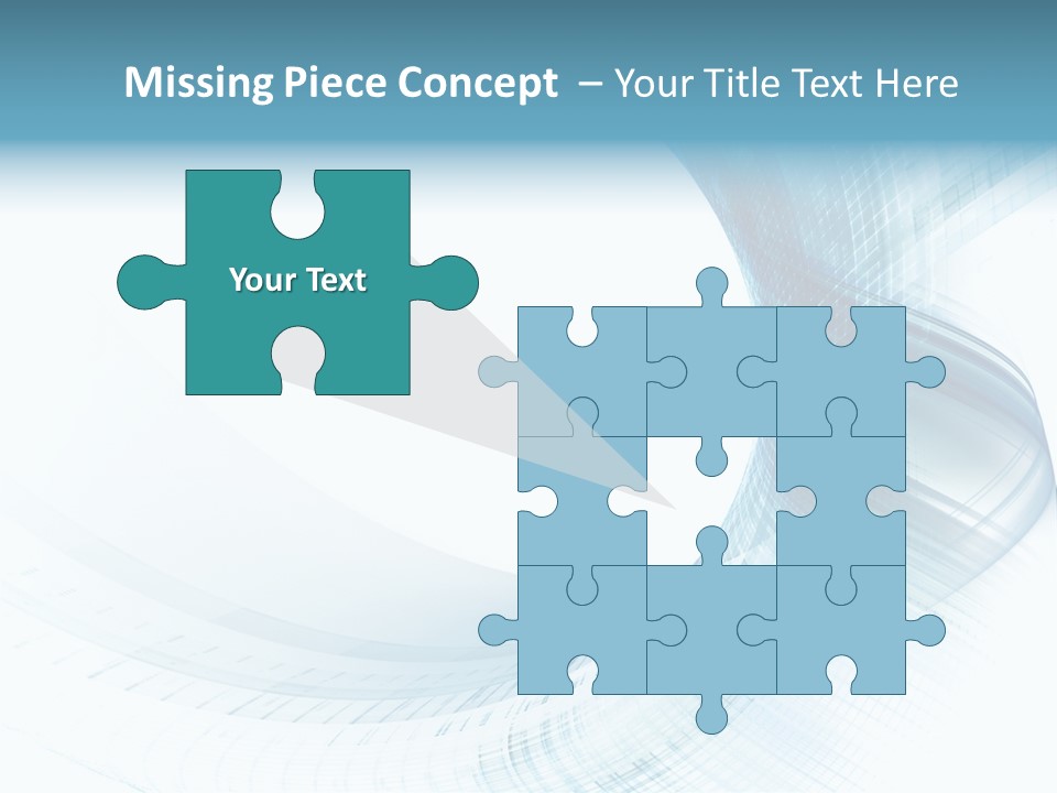 Shape Wave Light PowerPoint Template