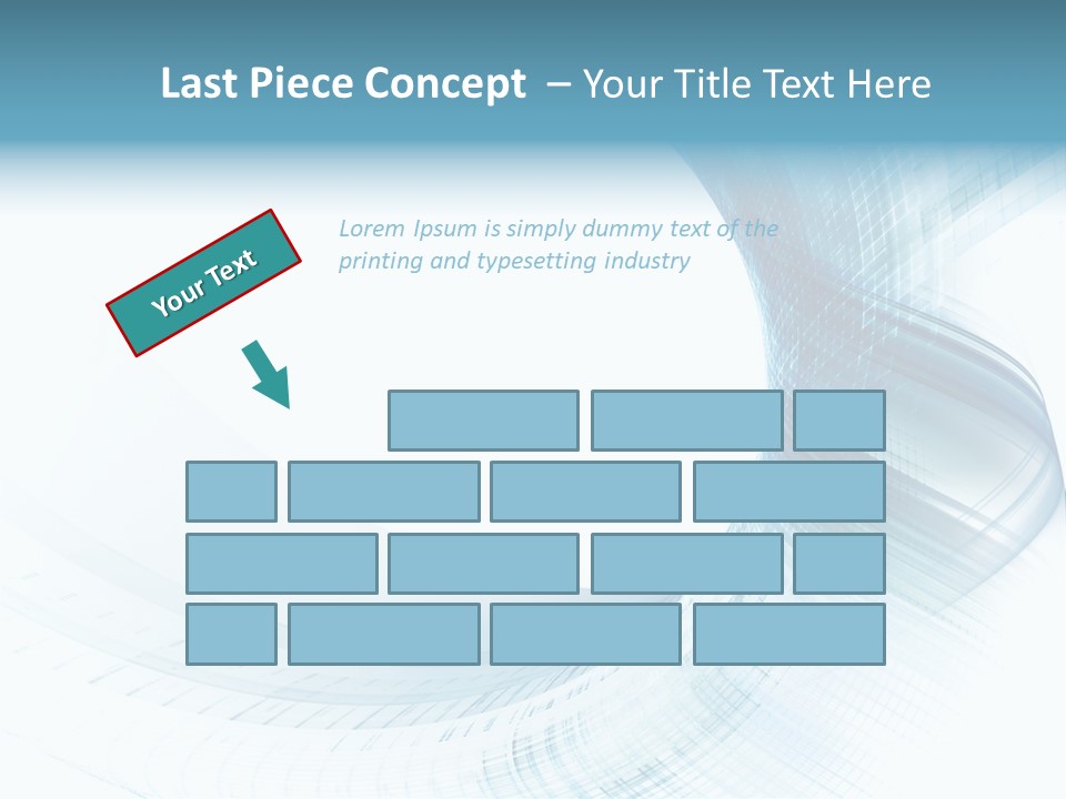 Shape Wave Light PowerPoint Template