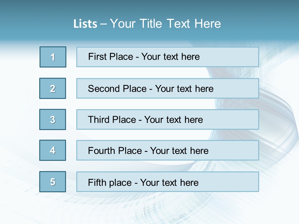 Shape Wave Light PowerPoint Template