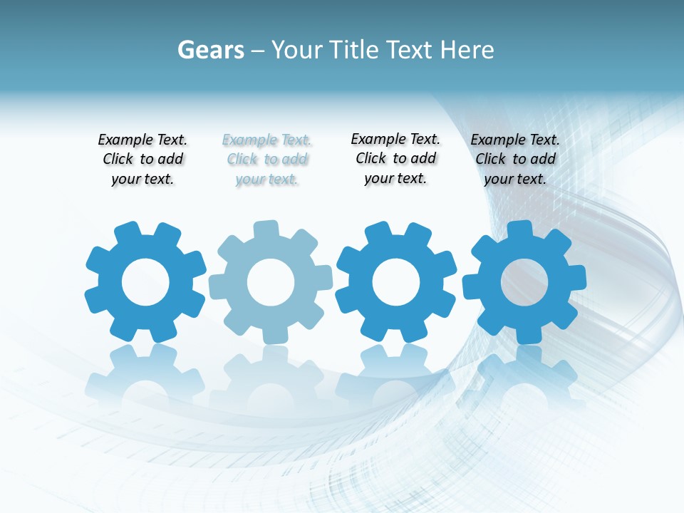 Shape Wave Light PowerPoint Template