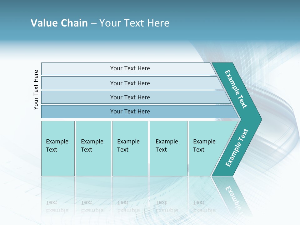 Shape Wave Light PowerPoint Template