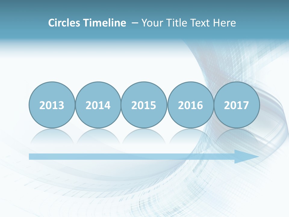 Shape Wave Light PowerPoint Template