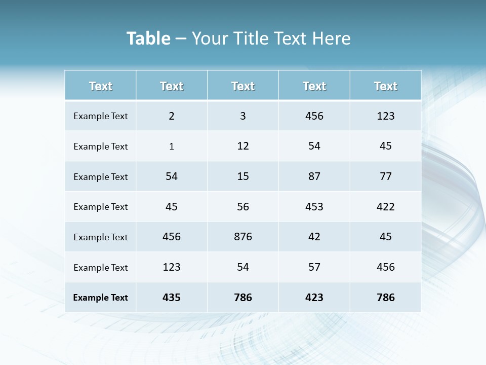 Shape Wave Light PowerPoint Template