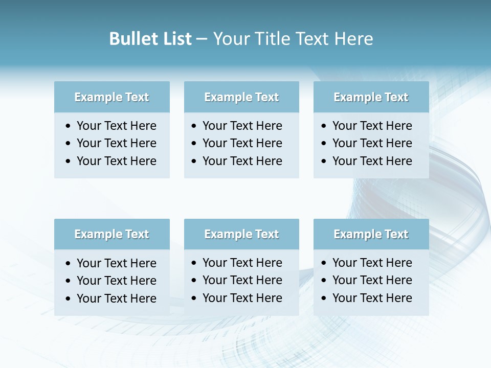 Shape Wave Light PowerPoint Template