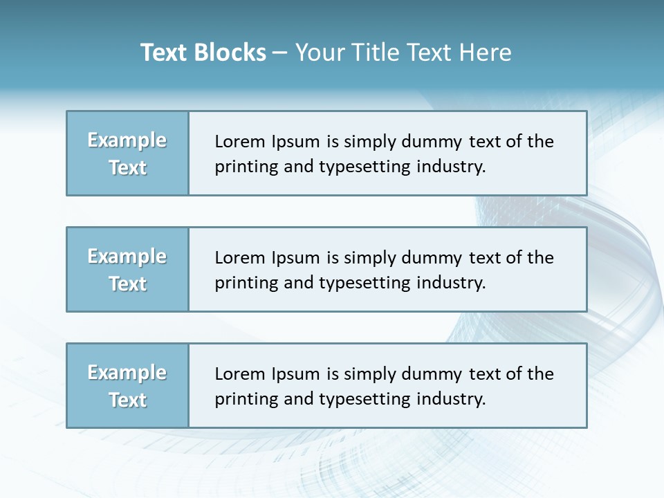 Shape Wave Light PowerPoint Template