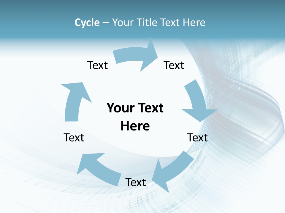 Shape Wave Light PowerPoint Template