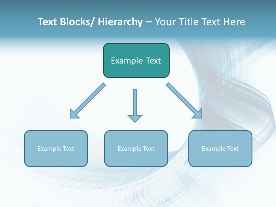 Shape Wave Light PowerPoint Template