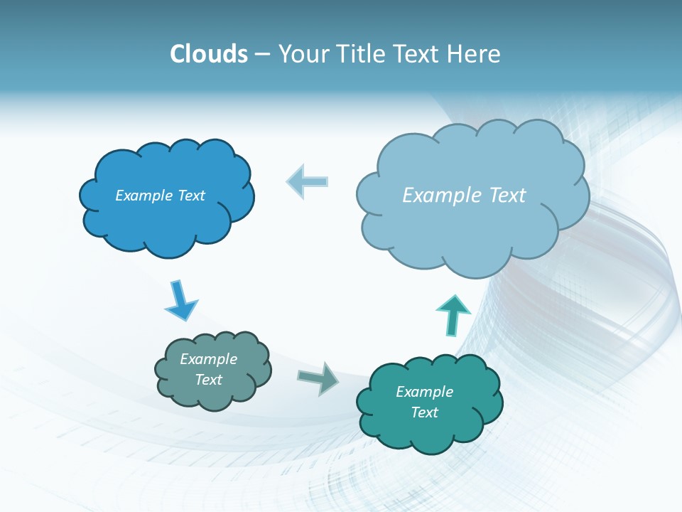 Shape Wave Light PowerPoint Template