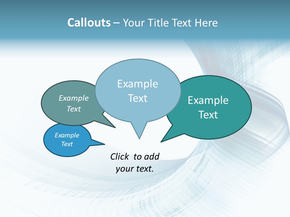 Shape Wave Light PowerPoint Template