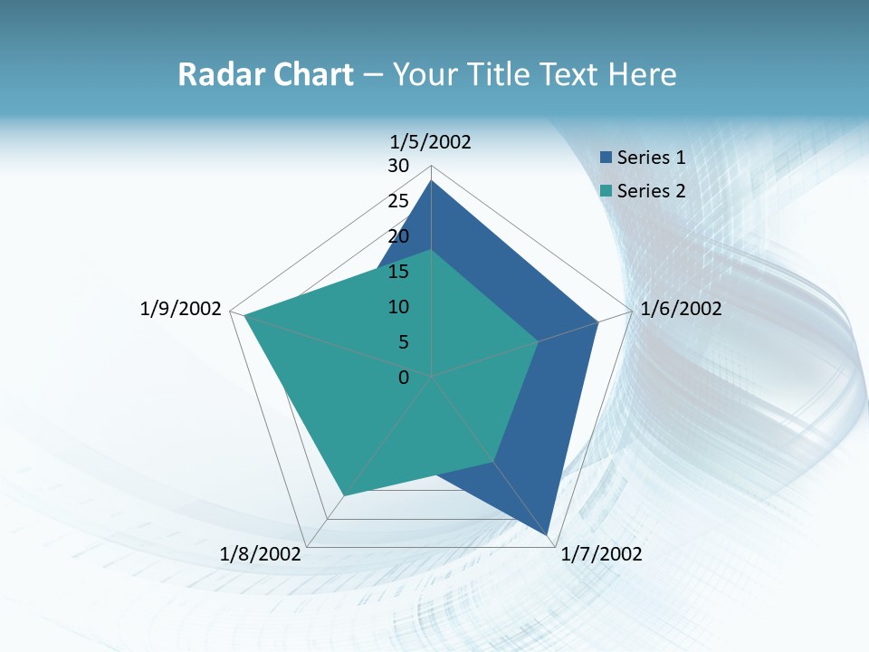 Shape Wave Light PowerPoint Template