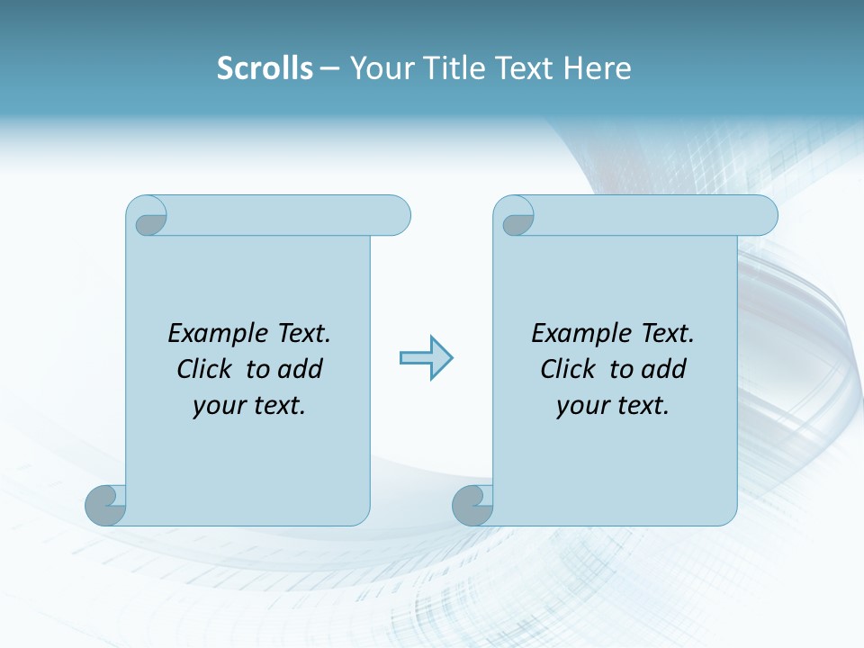 Shape Wave Light PowerPoint Template