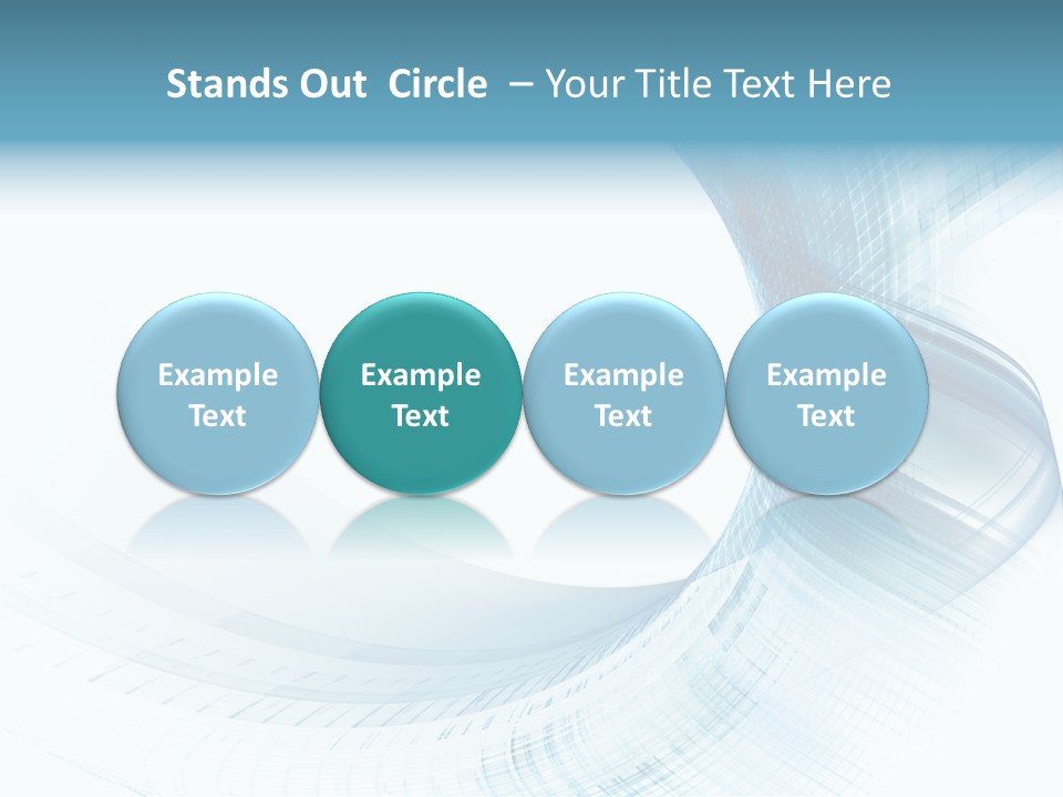 Shape Wave Light PowerPoint Template