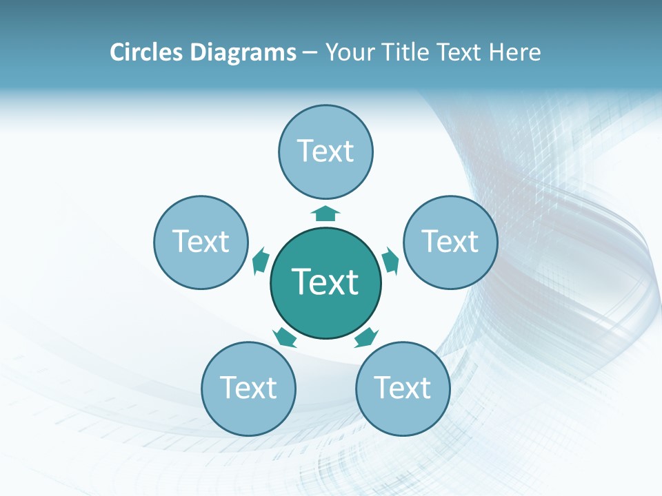 Shape Wave Light PowerPoint Template