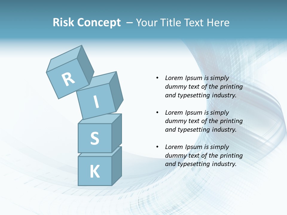 Shape Wave Light PowerPoint Template