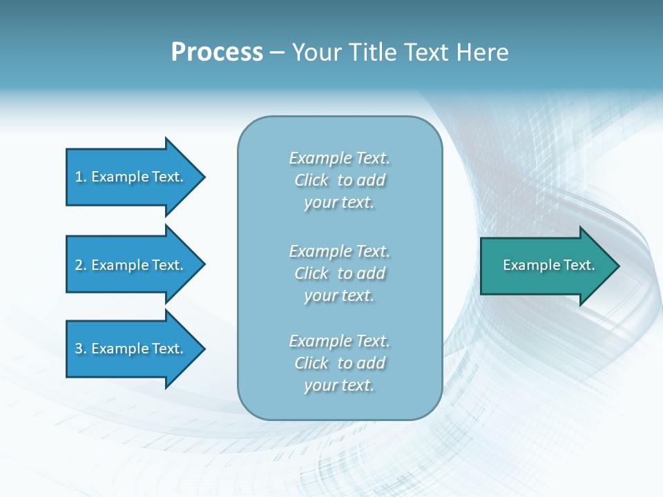 Shape Wave Light PowerPoint Template